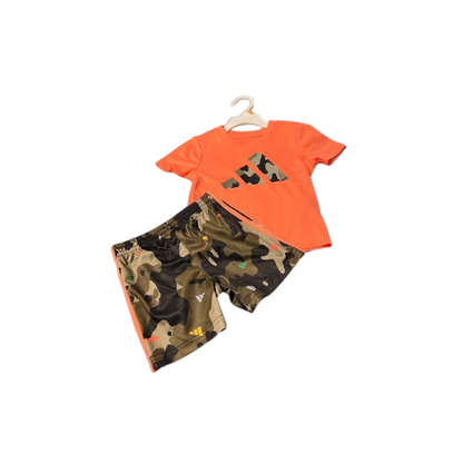 Adidas IBPOLY Tee Camo AOP Shorts