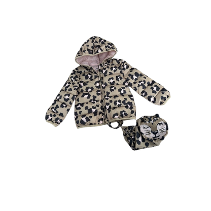 Cheetah Water Resistant Packable Jacket