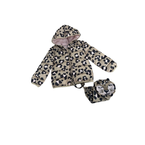 Cheetah Water Resistant Packable Jacket