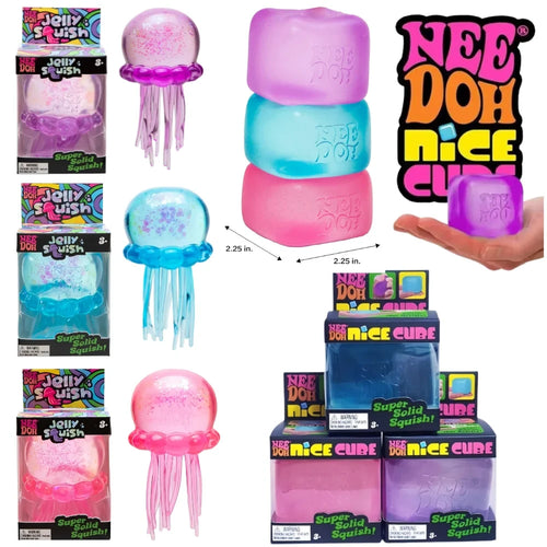 NeeDoh Jellyfish Cube