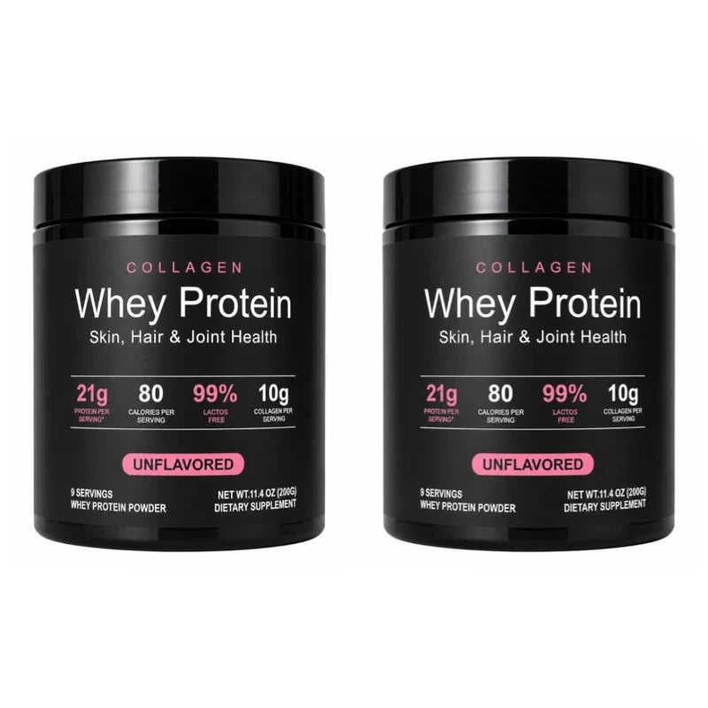 Unflavored Whey Collagen Powder