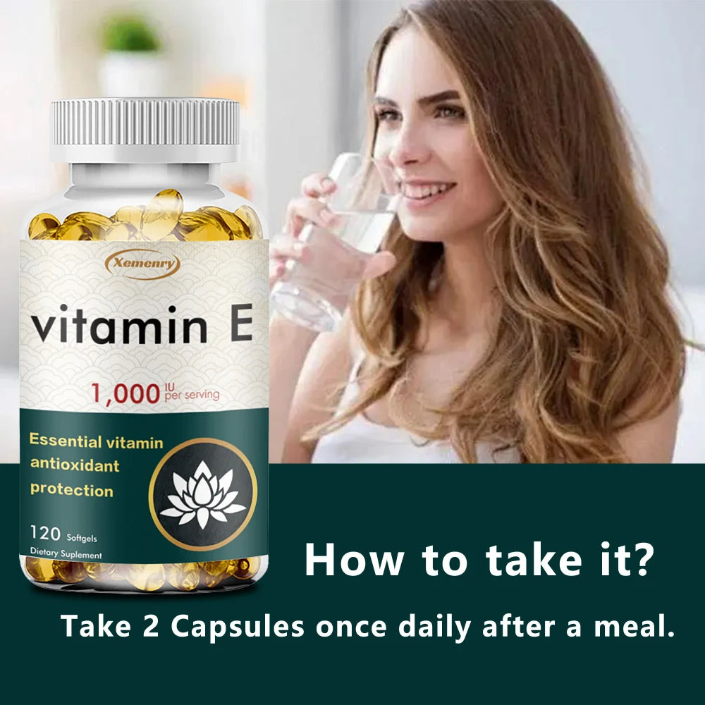 Vitamin E 1000IU Capsules