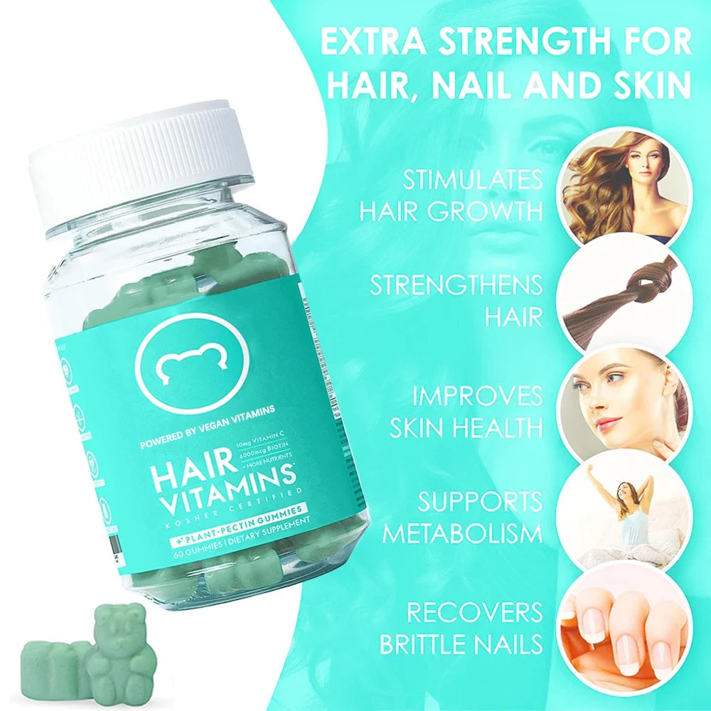 Vegan Hair Vitamins Gummies