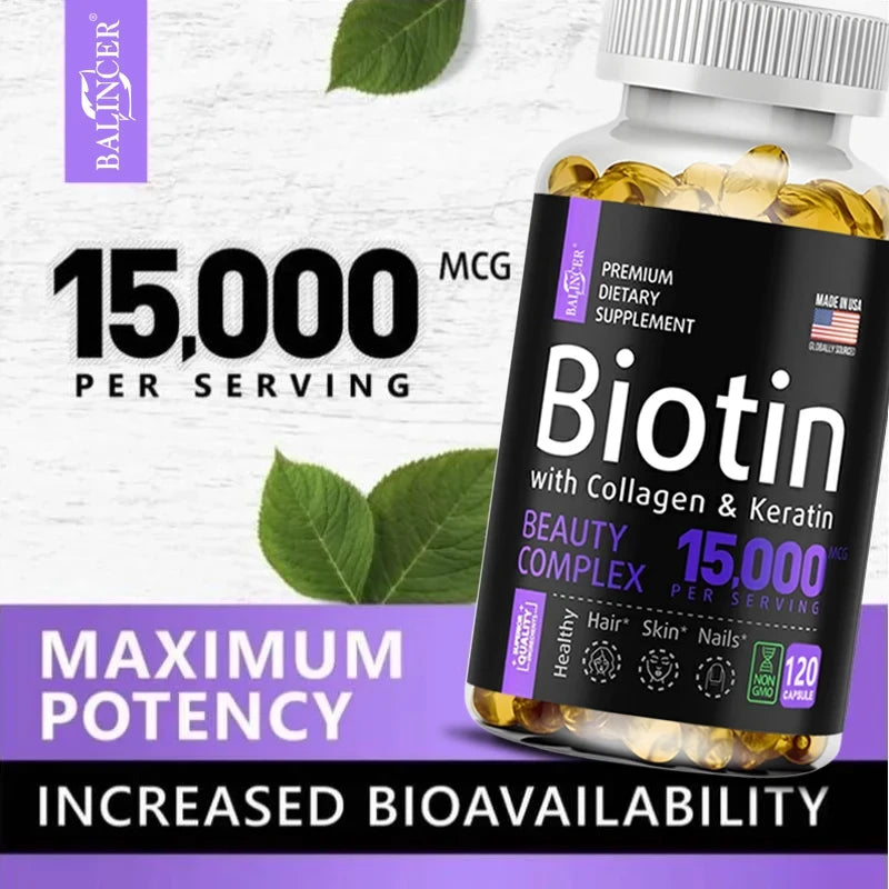 Biotin Collagen Capsules