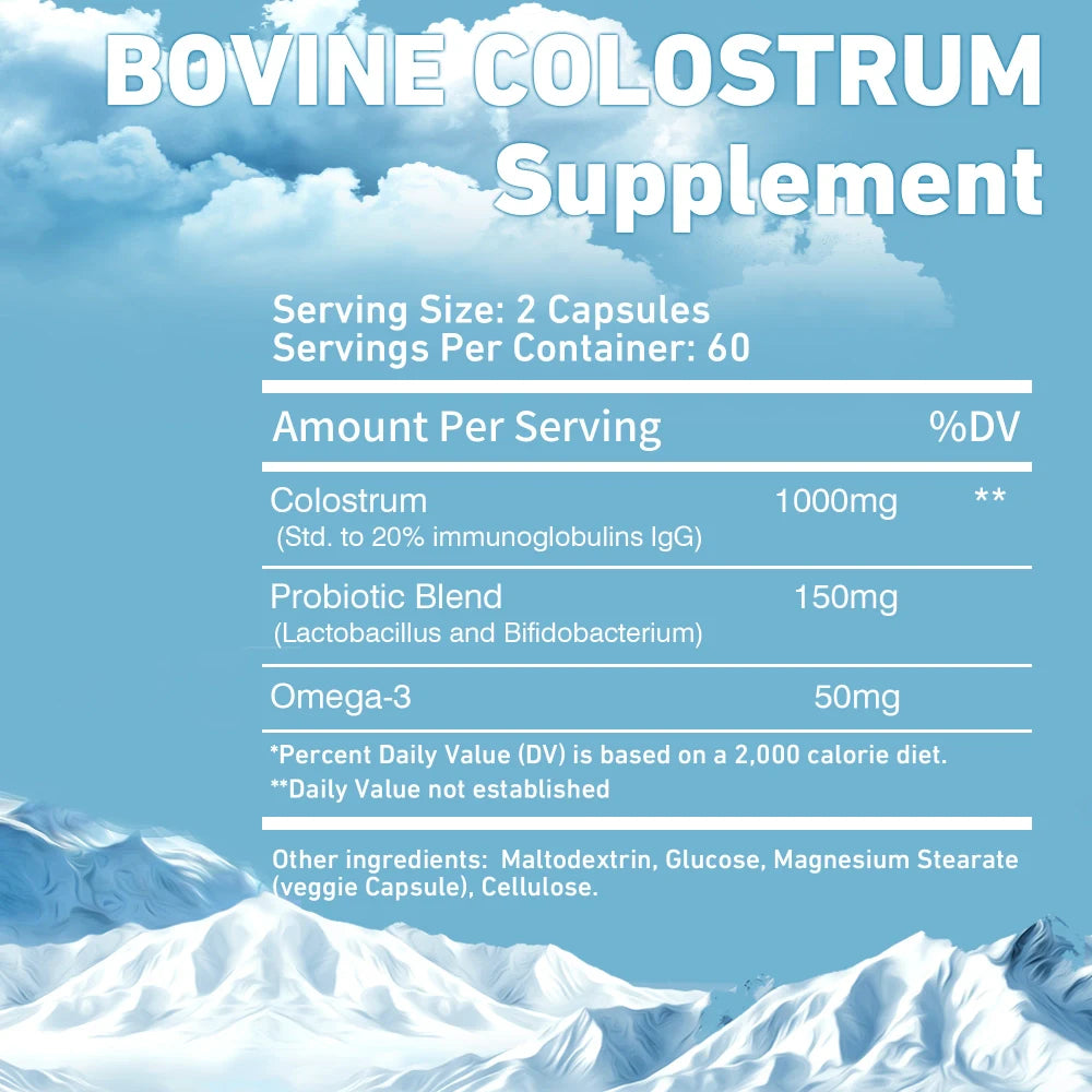 Bovine Colostrum Capsules