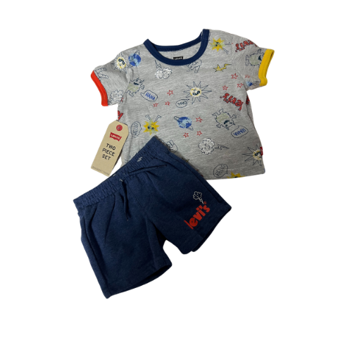 Levi's T-shirt and Shorts set