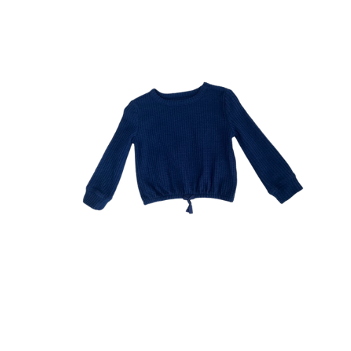 Navy Long Sleeve Top